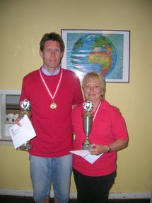 Klubmestre 2013 blev Annette og Peer